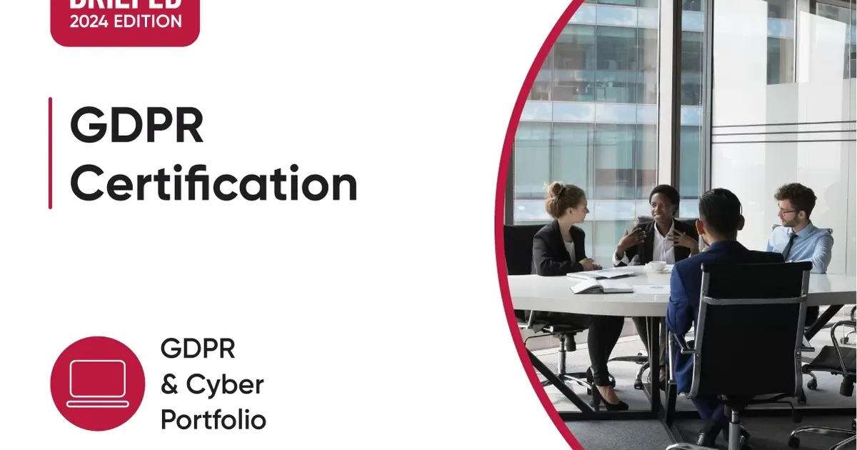 Briefed GDPR Certification